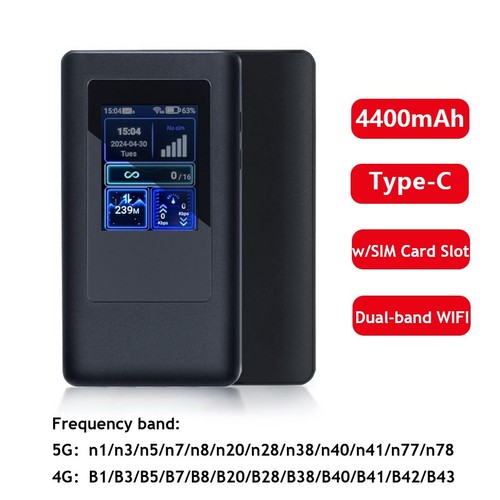Modem mifi con lcd - modem, a